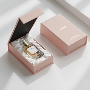 Custom Extremely Luxurious 2-Piece Rigid Setup Perfume <b>Box</b> Cardboard Lid Base Sleeves Recycled Materials Embossing Aseptic Gift - Product Image 6