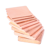 Copper Heat Sink 15*15 High Thermal Conductivity with Adhesive for High Temperature Laptop Graphics Card CPU Chip