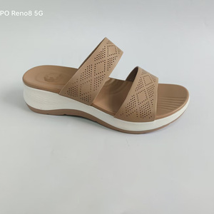 <span class=keywords><strong>Sandali</strong></span> con Zeppa e Plateau da <span class=keywords><strong>Donna</strong></span>, Comodi <span class=keywords><strong>Sandali</strong></span> Sportivi con Cinturino Posteriore, Suola Spessa, Scarpe Estive Casual da Spiaggia con Dettagli Metallici - Product Image 6