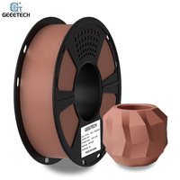 Geeetech US West Warehouse 1,75mm PLA Holzfilament mit Echten Holzfasern 335m Länge 1KG CE-Zertifiziert 3D-Druckmaterial