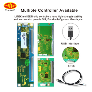 Công nghiệp 1920*1080 32 inch 10 điểm 1000 nits điện dung USB IP65 cảm ứng không thấm nước Màn hình máy bán hàng tự động TFT LCD hiển thị - Product Image 4