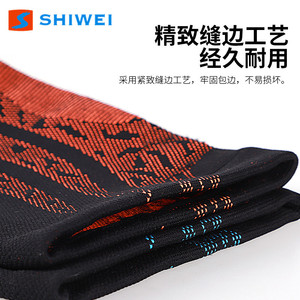 Manchon de genou tricoté Shiwei, haute élasticité, nylon 3D respirant, séchage rapide, pour la course, le basketball, le badminton, protection sportive pour hommes - Product Image 4