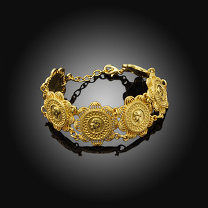 Zhuerrui – ensemble de <span class=keywords><strong>bijoux</strong></span> de maman plaqué or 18 carats, cadeau de fête des mères de haute qualité, dernier Costume italien, <span class=keywords><strong>bijoux</strong></span> de mariée simples HA16051001 - Product Image 5