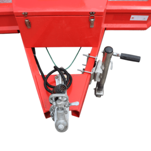 Remolque para Transporte de Autos con Doble Eje, Rampas de Carga, Barandas Laterales y Caja de Herramientas, Diseño Reforzado - Product Image 2