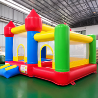 Vente directe d'usine, château gonflable pour enfants en PVC, logo et couleur personnalisés, utilisation en extérieur
