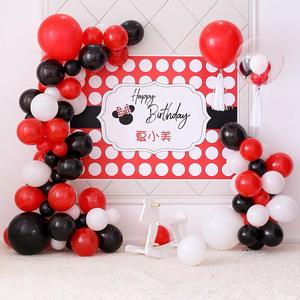 निर्माता बेचता नए दौर रूसी 18 इंच 1st खुश जन्मदिन गुब्बारा सेट - Product Image 2