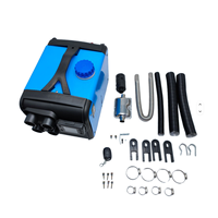 Chauffage de stationnement diesel tout-en-un 5 kW 12V/24V/220V pour haute altitude avec quatre sorties d'air, adapté aux camions, camping-cars et cabines de bateaux