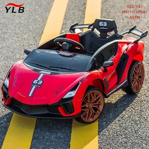 Voiture télécommandée pour enfants 12V en plastique, super puissante, avec affichage de l'électricité et double transmission - Product Image 3