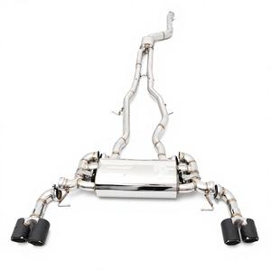 Tubos de Escape Catback para <span class=keywords><strong>BMW</strong></span> <span class=keywords><strong>X3</strong></span>/X4 M40i G01/G02 B58, Tubo de Escape de Acero Inoxidable, Silenciador, Sistema de Escape, Admite Personalización - Product Image 3