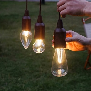 Outdoor Portable Camping <strong>Lights</strong> Retro Lighting LED <strong>Pull</strong> Wire Lamp Camping Atmosphere Tent Decoration <strong>String</strong> <strong>Lights</strong> - Product Image 1