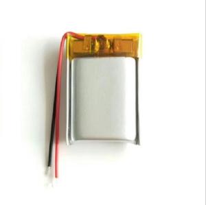 Chinese small supplier 602030 300mAh 3,7 V rechargeable lithium polymer battery for mini lamp, seach lamp - Product Image 2