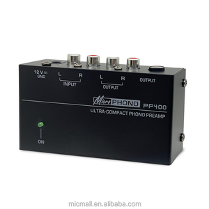 Stéréo <span class=keywords><strong>Phono</strong></span> Préampli Home Studio Guitare Électrique Audio Écouteur Moniteur Platine Préamplificateur - Product Image 2