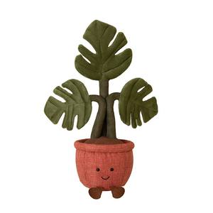 Juguete <span class=keywords><strong>de</strong></span> Peluche <span class=keywords><strong>de</strong></span> Girasol Divertido Estilo JC, Planta Artificial en Maceta Verde, Decoración <span class=keywords><strong>de</strong></span> Algodón <span class=keywords><strong>para</strong></span> Escritorio - Product Image 6