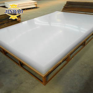 JINBAO Clear Plastic Sheet Acrylic PVC Pet PC PS Sheet for Table Shields and Screen