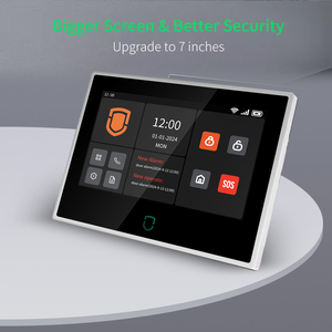 Sói bảo vệ tự làm không dây 4G Wifi GSM SMS nhà 7inch cảm ứng IPS an ninh chống trộm hệ thống báo động với IP Camera PIR cảm biến - Product Image 2