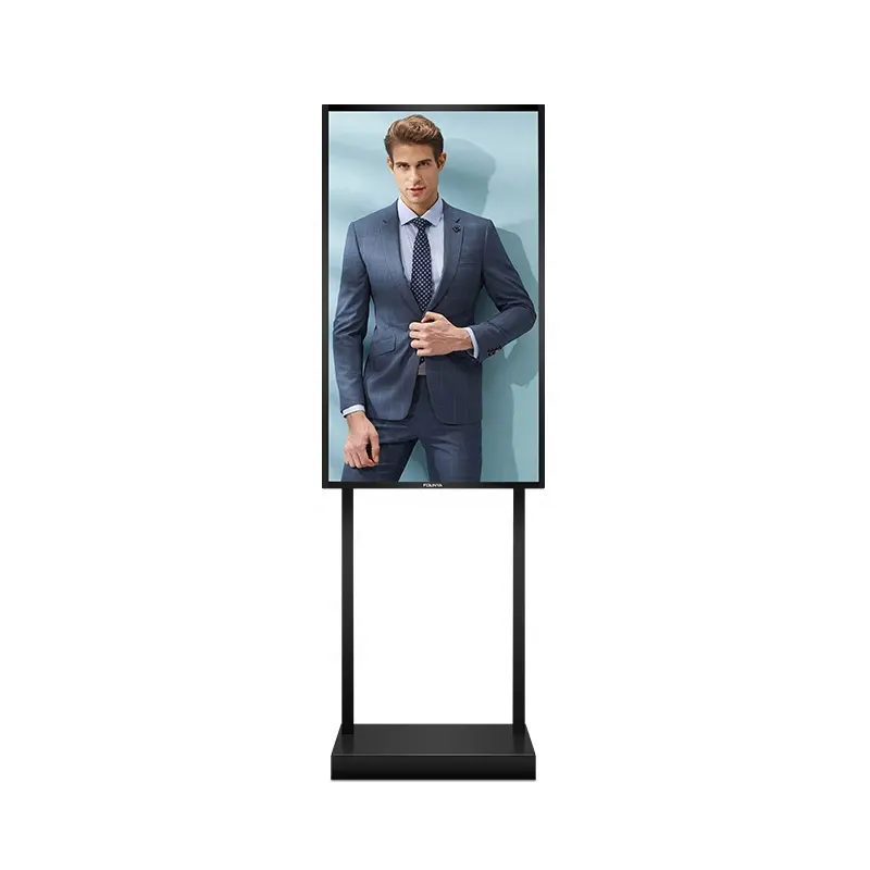 New design advertisement player LCD advertising display digital signage floor stand with great price