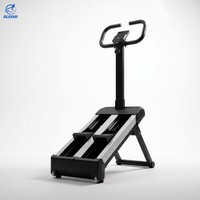 Appareil d'escalade pliable en acier, stepper magnétique silencieux, entraîneur cardio avec écran LCD pour la maison et la salle de sport