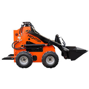 400 किलोग्राम 600 किलोग्राम 1 टन मिनी स्किड स्टीड लोडर 4 व्हील लोडर कार कार कार कार - Product Image 5