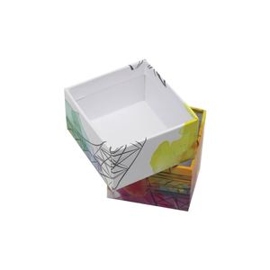 Caja de Regalo Cuadrada con Impresión Artística, Empaque de Papel Rígido, Impresión UV, Diseño Personalizado, Caja de Regalo y Artesanía de Moda - Product Image 4