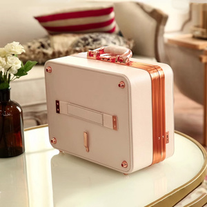 Алмазный большой чехол для макияжа с <span class=keywords><strong>3</strong></span> светлыми цветами, полный экран, освещенный зеркальным освещением, профессиональный футляр для косметики - Product Image 6