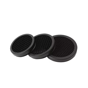 Protector de Lente de Malla de Nido de Abeja con Diseño Antideslumbrante para Protección de Equipos Ópticos en Exteriores, Cubierta Elástica - Product Image 2