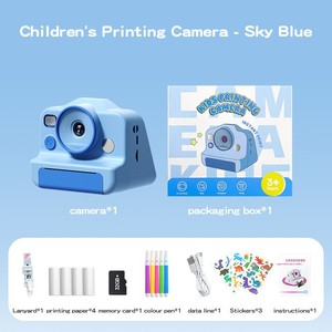 2026 Yeni Eğitici Çocuklar İçin Yüksek Çözünürlüklü Dijital Anında Baskılı Fotoğraf Makinesi 2.4 İnç Ekranlı Mini Çocuk Anında Baskılı Fotoğraf Makinesi Yazıcısı - Product Image 6