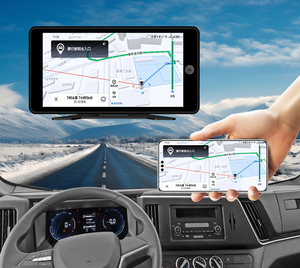 10.36 Inch 4 Split Screen Dash <strong>Cam</strong> Monitor with 4 PCS 1080P Front Rear Camera Truck Trailer Bus RV Wireless Carplay <strong>Android</strong> Auto - Product Image 2