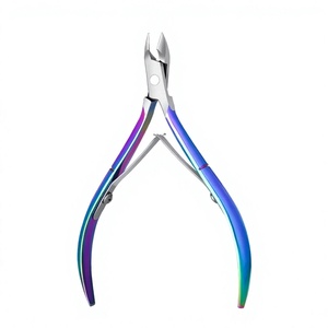 Coupe-ongles professionnel en acier inoxydable MORGANS INDUSTRIES, ouverture large, lame plate et tranchante, conçu pour les ongles épais des doigts et des orteils - Product Image 1
