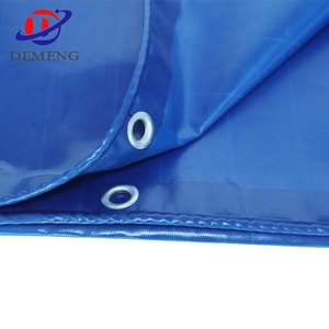 <span class=keywords><strong>Bâche</strong></span> PVC enduite bleue 6x15m, 550/600 g/m², robuste et imperméable, prix usine, pour couverture de camion - Product Image 6