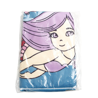 Serviette de plage en gros à manches courtes, à capuche, séchage rapide, peignoir de change, poncho de surf, serviettes de plage pour enfants avec logo