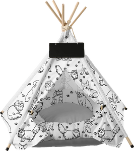 Camping en plein air chien accessoires chat <span class=keywords><strong>maison</strong></span> lit animal tipi chien tente cama para perro à vendre - Product Image 4