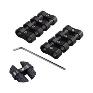 Cnc Auto Repuestos Piezas personalizadas Maquinaria Línea de combustible de aluminio Abrazadera separadora de manguera de montaje con 6AN - Product Image 3