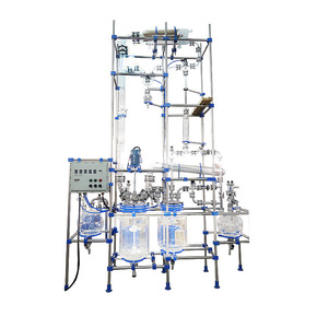 2L 5L 10L 20L Biorreator encamisado para fermentação bacteriana destilação caminho curto - Product Image 3