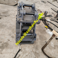 Attachements d'excavatrice de compacteur hydraulique de plat vibrant