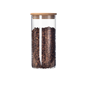 Vente <span class=keywords><strong>en</strong></span> gros de bocaux <span class=keywords><strong>en</strong></span> verre à haute teneur <span class=keywords><strong>en</strong></span> borosilicate écologique de taille personnalisée avec couvercle <span class=keywords><strong>en</strong></span> bambou pour le stockage des épices alimentaires et l'<span class=keywords><strong>agencement</strong></span> de la <span class=keywords><strong>cuisine</strong></span> - Product Image 5