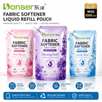 Sachet de détergent en gros avec logo personnalisé, pochette à bec verseur pour savon liquide, sac de recharge pour lessive, emballage de détergent avec bec verseur