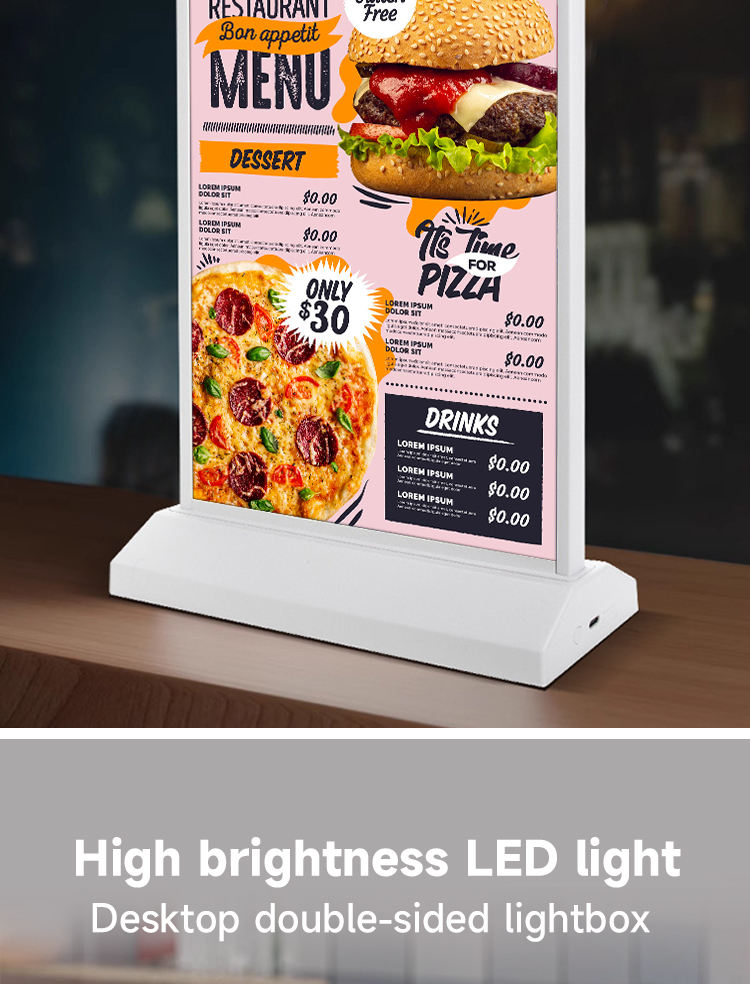 LED 看板 手書き サインボード メッセージ ボード 光る看板 【両面