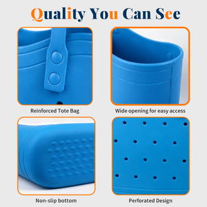 Bolsa de Transporte Grande para Estudiantes de EVA de Fábrica HGD, Impermeable y Duradera, para Guardar Libros Escolares, con Orificios para Material Escolar - Product Image 4