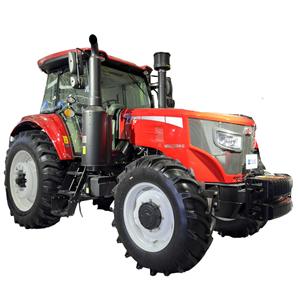 Nuevo Tractor Agrícola Grande Rojo Lma2004 con Tracción en las Cuatro Ruedas, Rotocultivador y Cabina de Vía Ancha - Product Image 5