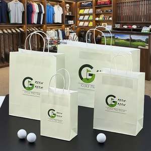 Bolsas de Papel Kraft para Regalo, Personalizadas, Ecológicas, Biodegradables, con Asas Retorcidas, para Compras al por Mayor - Product Image 1