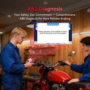 Outil de diagnostic universel pour moto TopDiag M216, diagnostic du système EFI, réinitialisation de l'ECU, 12V, garantie 1 an pour /Ducati/Yamaha/ - Product Image 2