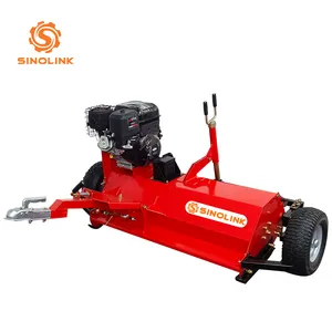 SINOLINK 15hp ATV 도리깨 깎는 기계 뒤에 견인 ATV 잔디 커터