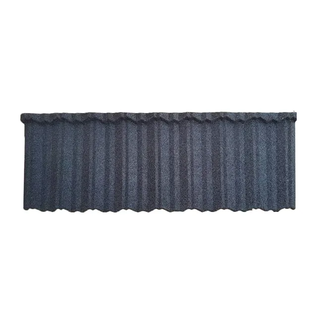 China Roofing Material Manufacturer Price Aluzinc Steel Roofing Sheet Lightweight Shingle Stone Coated Metal Roof Tiles