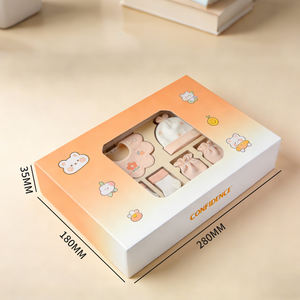 Caja de <span class=keywords><strong>Regalo</strong></span> Creativa para Recién Nacidos con Ventana Visual, Caja de Exhibición de Regalos, Juego de <span class=keywords><strong>Regalo</strong></span> Personalizado para Fiesta de Luna Llena, Caja de Empaque con Impresión - Product Image 3