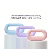 Haltères en silicone légers de type O, respectueux de la peau, non toxiques, pour femmes, Pilates et entraînement de réadaptation