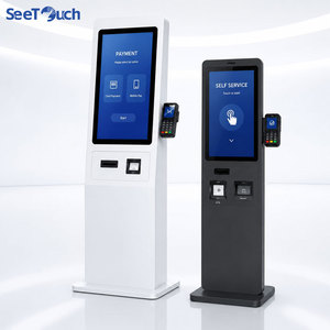 ตู้คีออสก์จ่ายเงินดิจิทัลแบบบริการตนเอง SeeTouch พร้อมระบบแอนดรอยด์ เครื่องสั่งซื้อสินค้าด้วยตนเอง เครื่องบันทึกเงินสด ออลอินวัน หน้าจอสัมผัส - Product Image 1