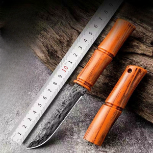 2025 наружный складной нож в форме бамбука дамасский нож высококачественный карманный нож - Product Image 2
