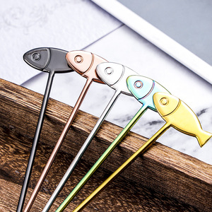 ช้อนคนสแตนเลส304รูปการ์ตูนสุดสร้างสรรค์ช้อนกาแฟรูปแมวน่ารักช้อนตักขนมหวานเค้กขายส่ง - Product Image 3