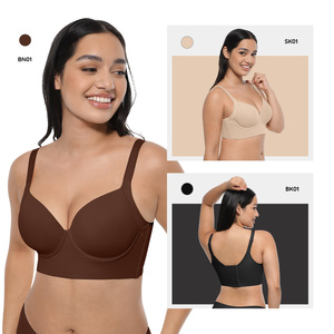 Reggiseno Modellante Push-up Hexin Plus Size, Nasconde il Grasso Laterale e Posteriore, con Ferretto, per Donne - Product Image 2