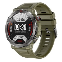 Reloj Inteligente MK68 con Pantalla AMOLED de 1.43 Pulgadas, para Deportes al Aire Libre, Monitoreo de Salud, Brújula, Llamadas Bluetooth